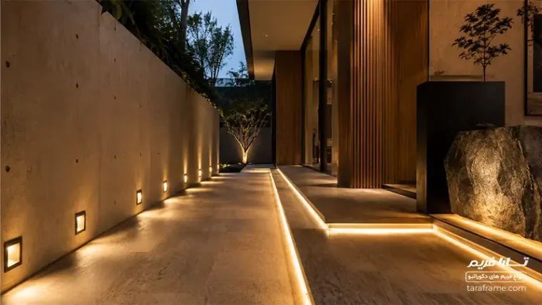 فریم پارکتی LED