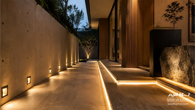 فریم پارکتی LED