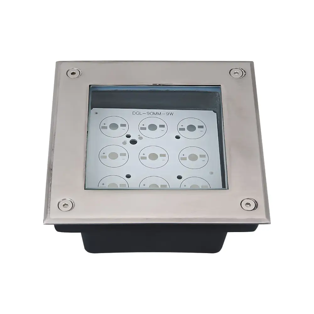 فریم دفنی استخری مربعی 9w led cod D۱۲4