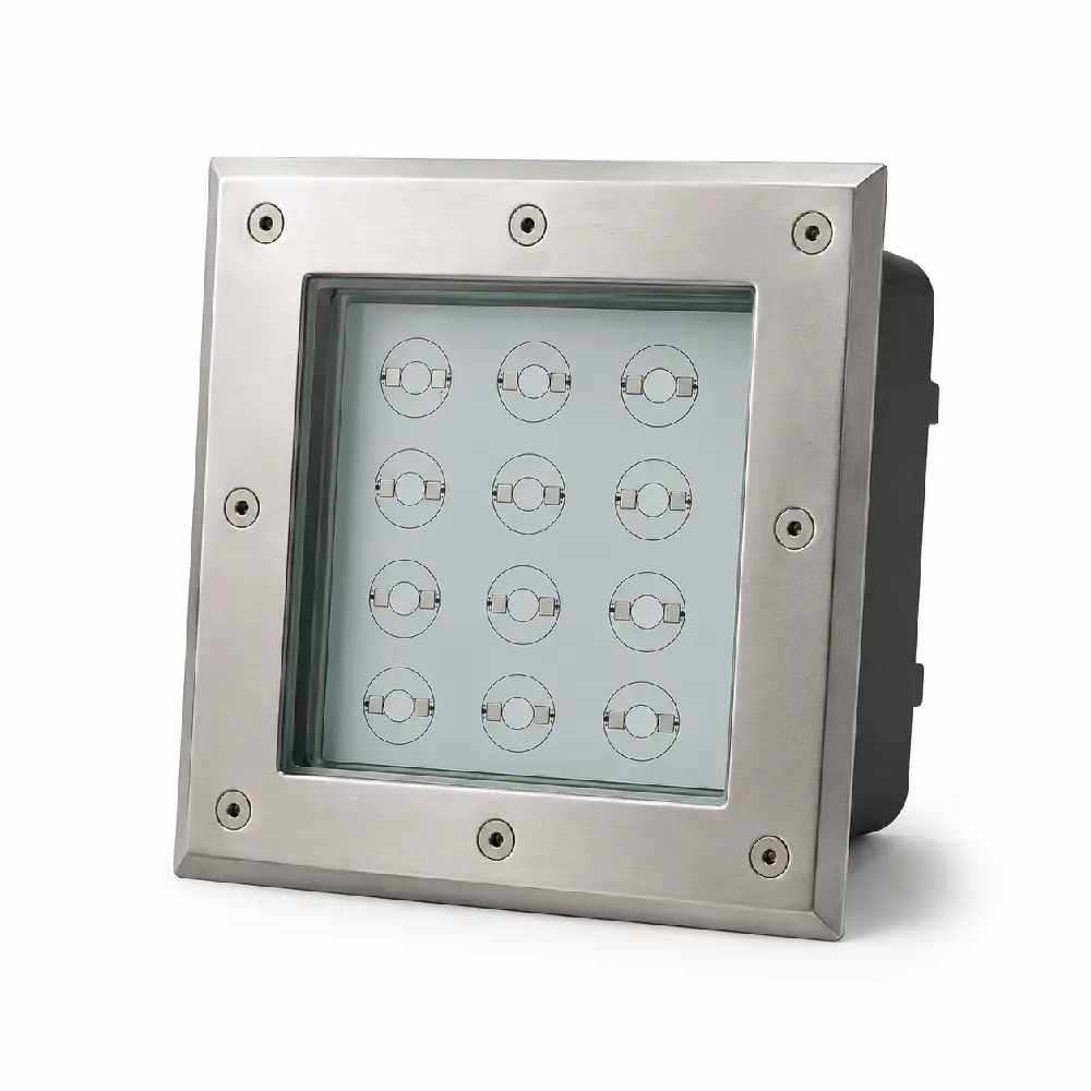 فریم دفنی استخری مربعی 12w led cod D125